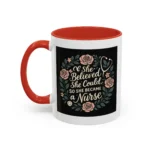 Nurse Inspirational Mug – She Believed She Could, So She Became a Nurse - Image 10