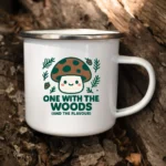 One With the Woods Cute Mushroom Mug - Image 6