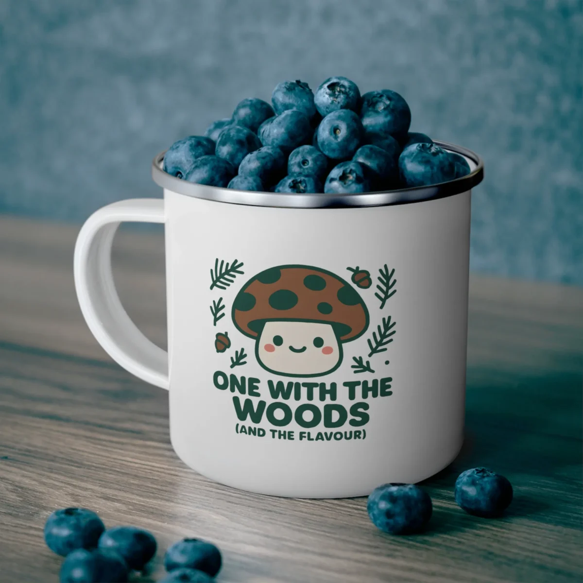 One With the Woods Cute Mushroom Mug - Image 5