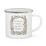 Seasonal Local Forager Enamel Mug - Image 8