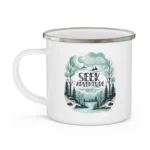 Seek Adventure Enamel Camping Mug - Image 3