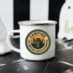 Social Distancing Camping Mug