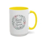 Thank You Nurse Mug – Floral Appreciation Gift for Healthcare Heroes - Image 50