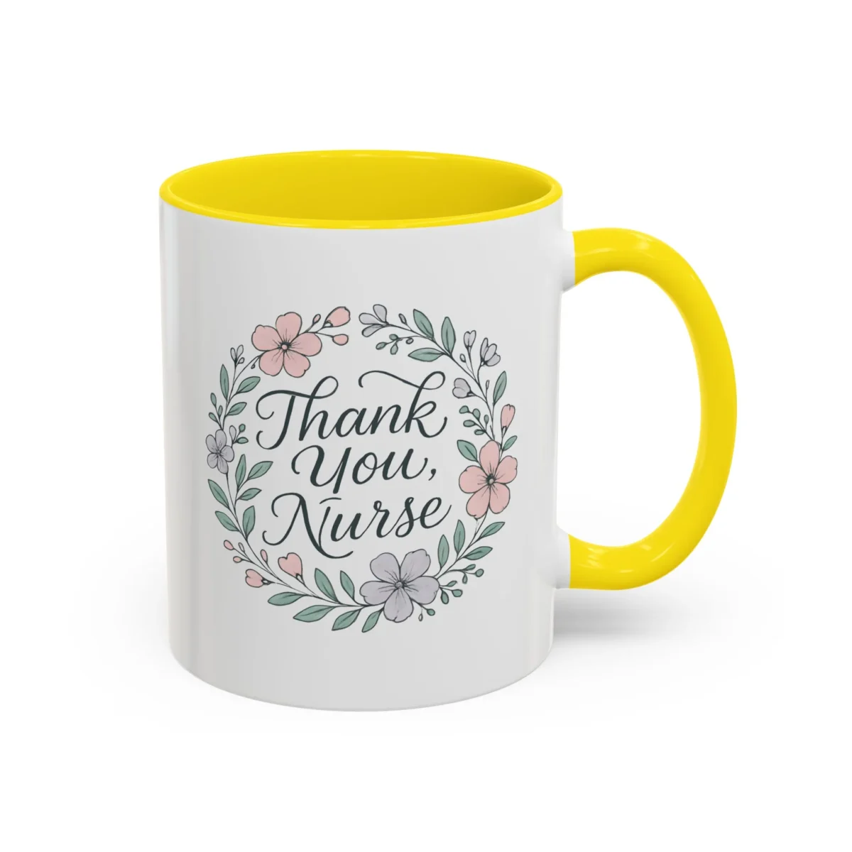Thank You Nurse Mug – Floral Appreciation Gift for Healthcare Heroes - Image 27