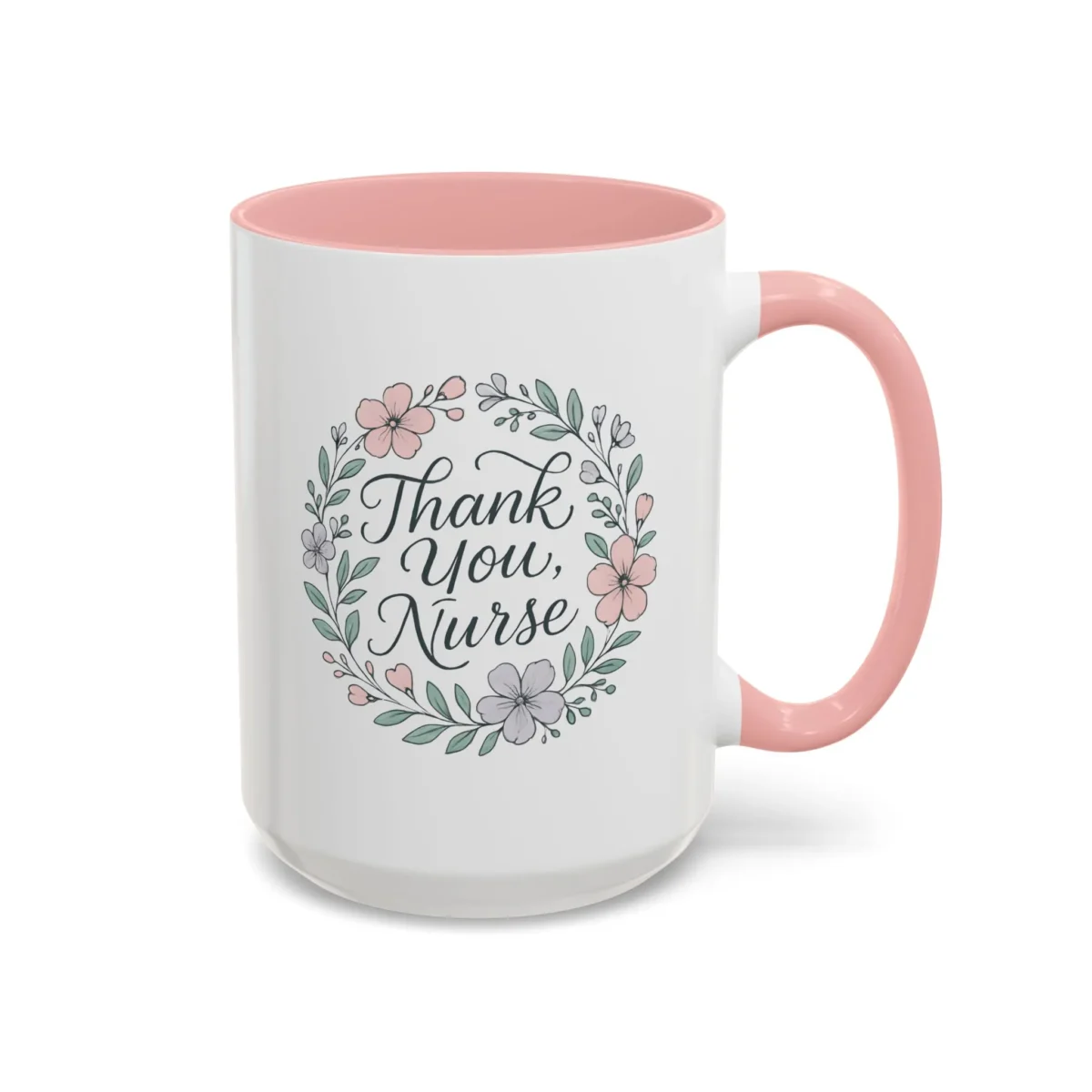 Thank You Nurse Mug – Floral Appreciation Gift for Healthcare Heroes - Image 15