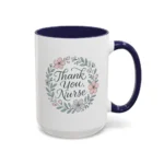 Thank You Nurse Mug – Floral Appreciation Gift for Healthcare Heroes - Image 40