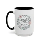 Thank You Nurse Mug – Floral Appreciation Gift for Healthcare Heroes - Image 12