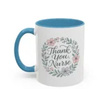 Thank You Nurse Mug – Floral Appreciation Gift for Healthcare Heroes - Image 20