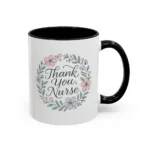 Thank You Nurse Mug – Floral Appreciation Gift for Healthcare Heroes - Image 36