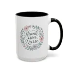 Thank You Nurse Mug – Floral Appreciation Gift for Healthcare Heroes - Image 39