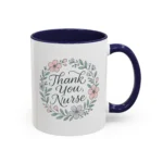 Thank You Nurse Mug – Floral Appreciation Gift for Healthcare Heroes - Image 7