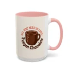 Vegan Chocolate Gift Mug – “All You Need is Love and Vegan Chocolate” - Image 15