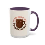 Vegan Chocolate Gift Mug – “All You Need is Love and Vegan Chocolate” - Image 31