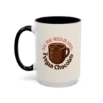 Vegan Chocolate Gift Mug – “All You Need is Love and Vegan Chocolate” - Image 12
