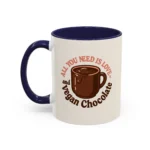 Vegan Chocolate Gift Mug – “All You Need is Love and Vegan Chocolate” - Image 8