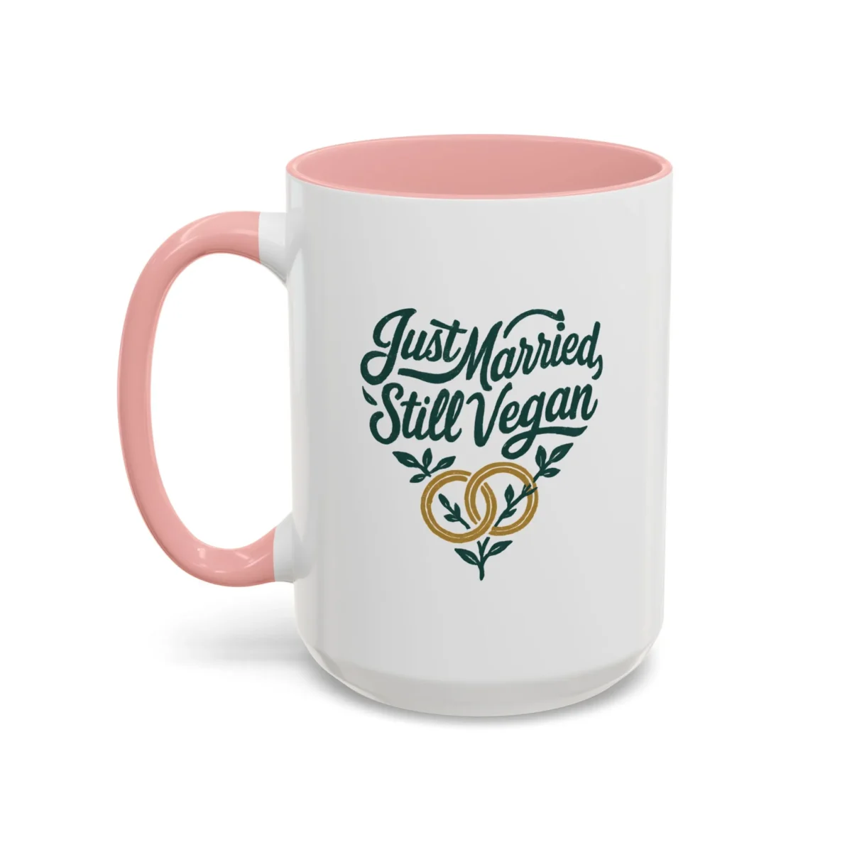 Vegan Wedding Mug – “Just Married, Still Vegan” Newlywed Gift - Image 16