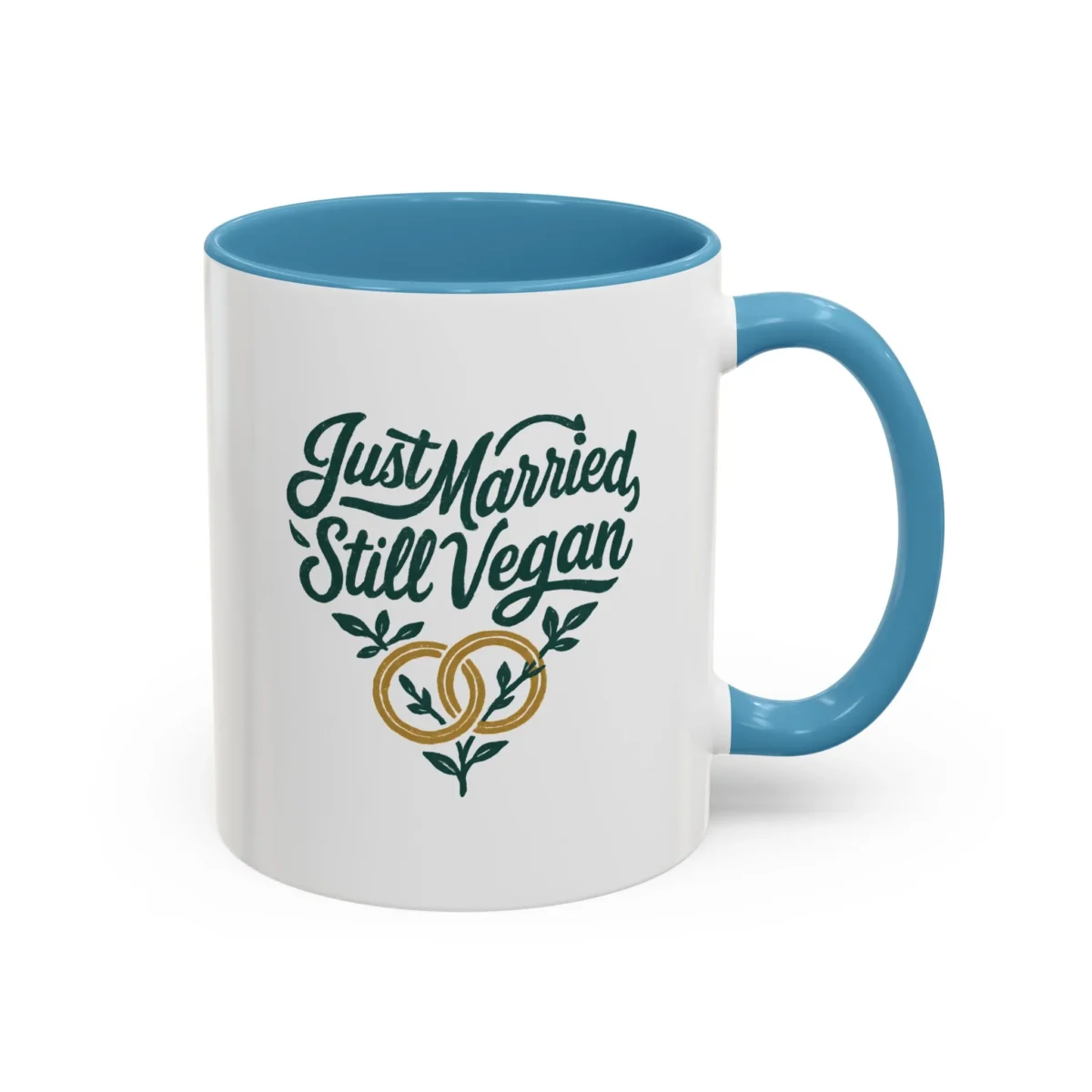 Vegan Wedding Mug – “Just Married, Still Vegan” Newlywed Gift - Image 19