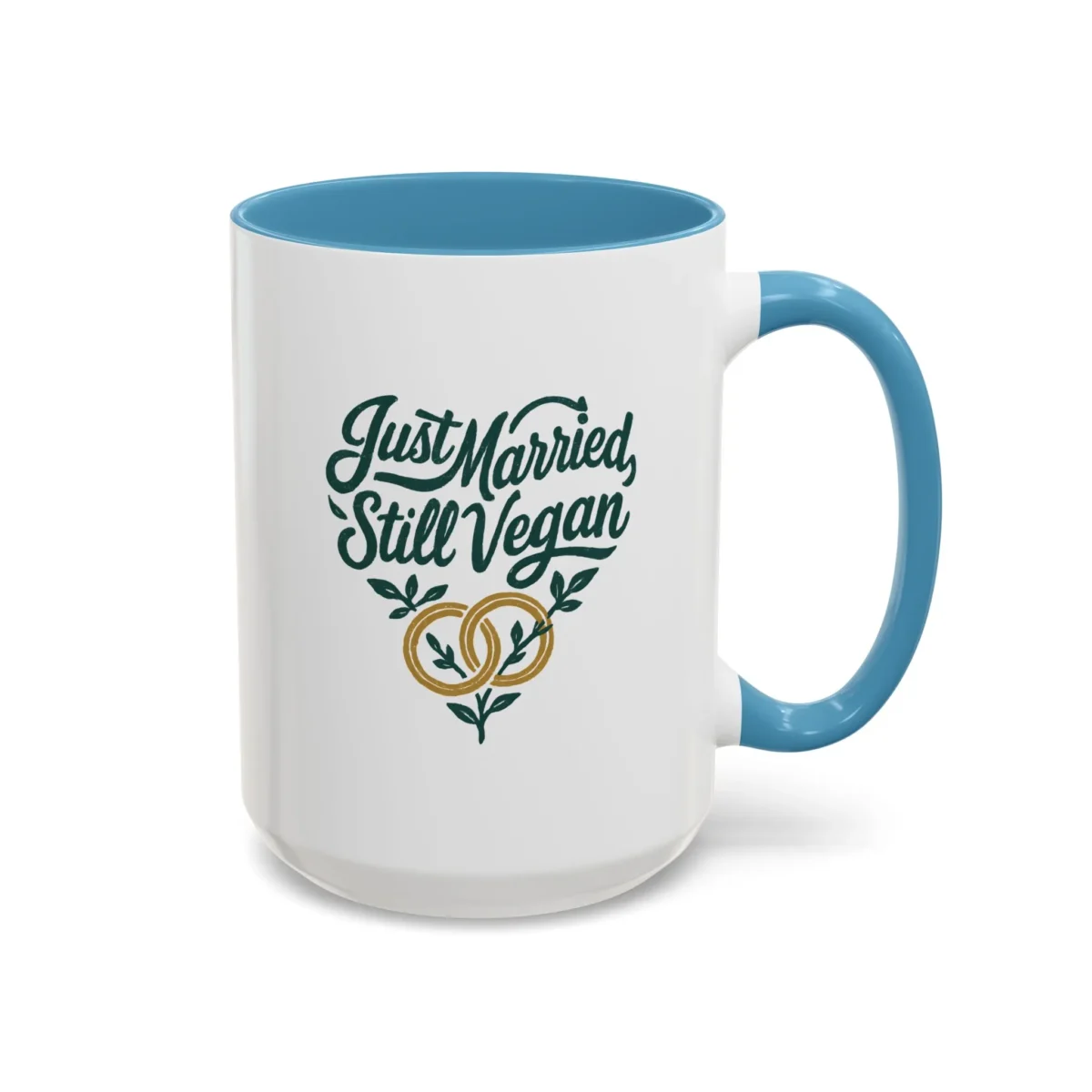 Vegan Wedding Mug – “Just Married, Still Vegan” Newlywed Gift - Image 21