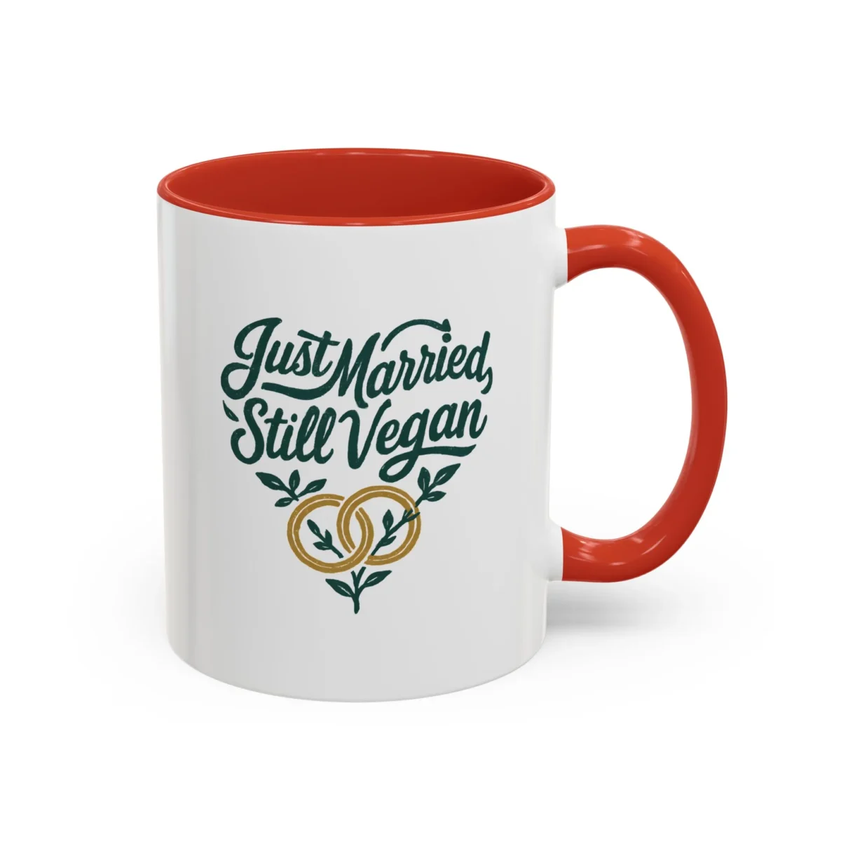 Vegan Wedding Mug – “Just Married, Still Vegan” Newlywed Gift - Image 9