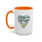 Vegan Wedding Mug – “Just Married, Still Vegan” Newlywed Gift - Image 30