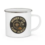 Wander Often Camp Always Enamel Camping Mug - Image 5